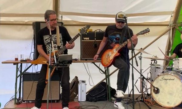 Shitfaces onstage Düsseldorf Mai 2024