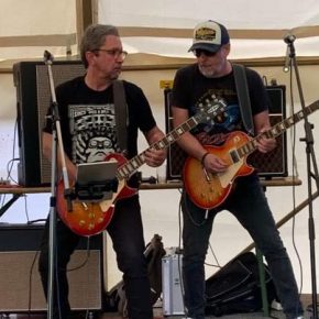 Stefan Lohmann und Matthias Heft onstage in Düsseldorf - Shitfaces