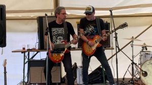 Stefan Lohmann und Matthias Heft onstage in Düsseldorf - Shitfaces